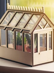 Jeray Brown Indoor Miniature Greenhouse - Image 5 of 6
