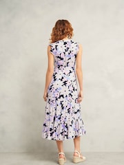 Hobbs White Petite Shauna Dress - Image 2 of 4
