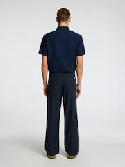Selected Homme Loose Fit Drawstring Trousers With Linen - Imagem 3 de 4