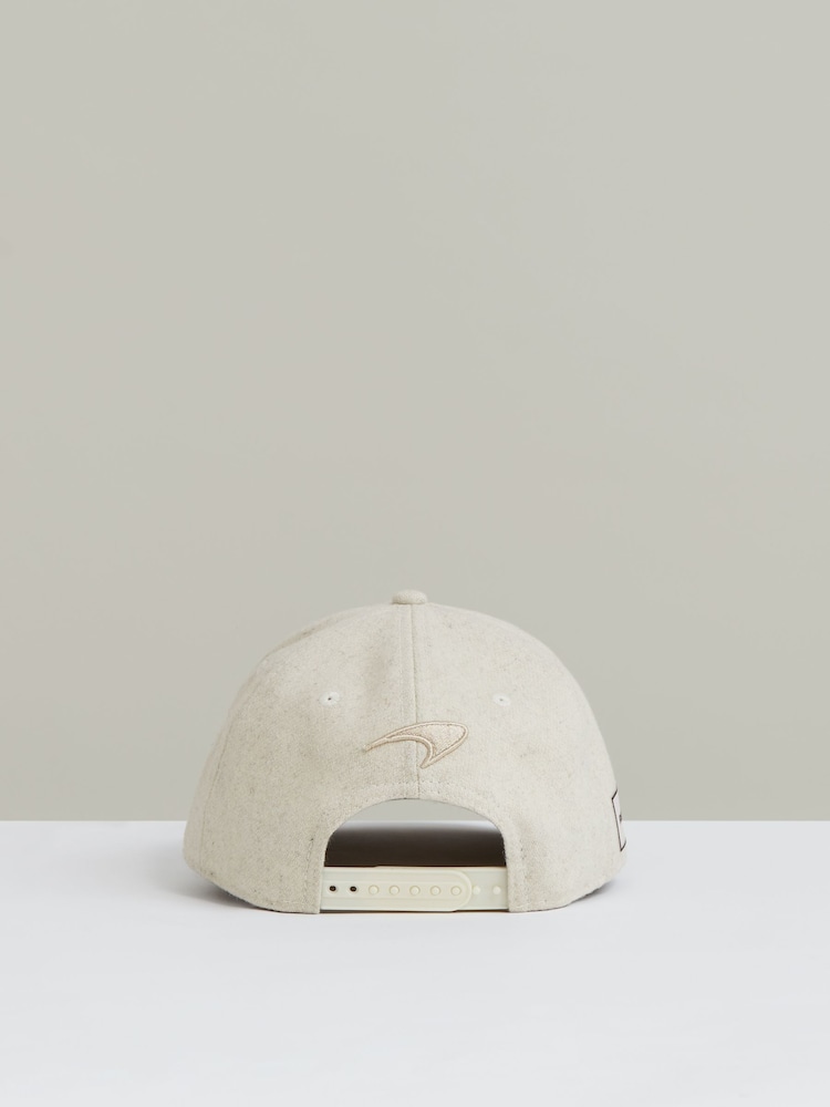 Reiss Stone 9Fifty McLaren Racing Embroidered Cap Unisex Fit - Image 5 of 5 Reiss Stone 9Fifty McLaren Racing Embroidered Cap Unisex Fit - Image 5 of 5