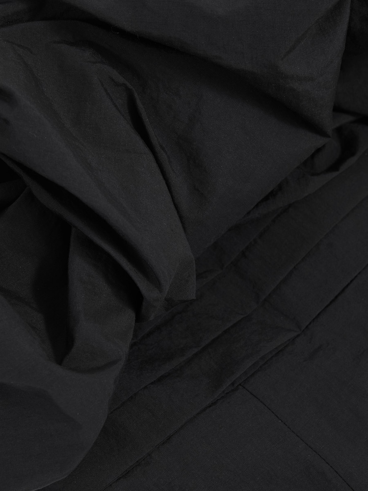 Reiss Black Sabrina Sculptural Strapless Top - Image 7 of 7