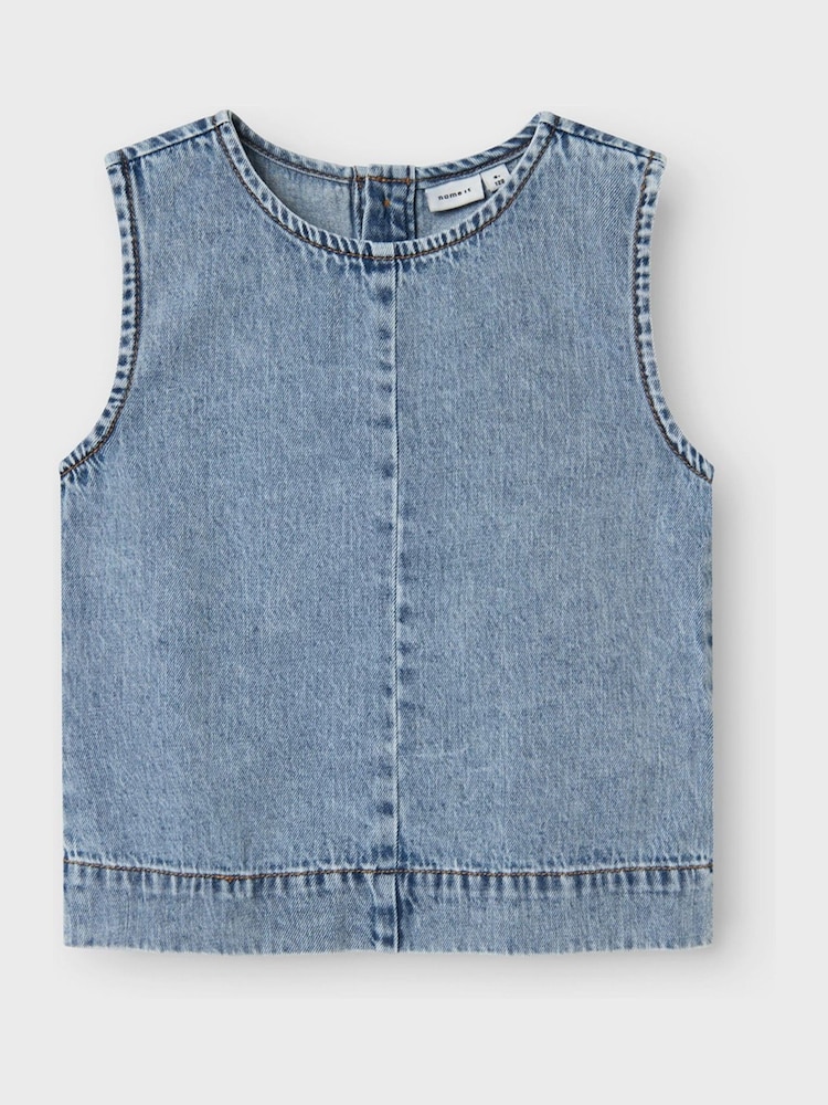 Name It Blue Denim Top - Image 2 of 3