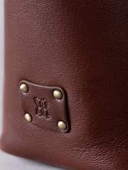 Natural - Lakeland Leather Castlerigg Tote Bag - Image 8 of 9