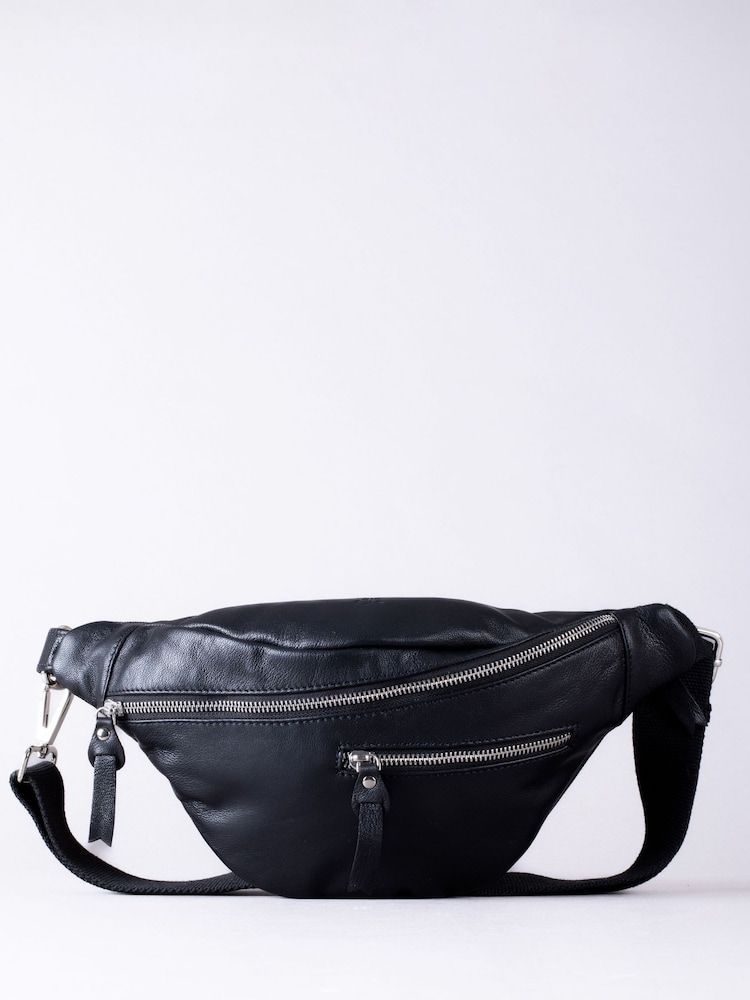 Lakeland Leather Black Tarn Sling Bag - Image 1 of 6