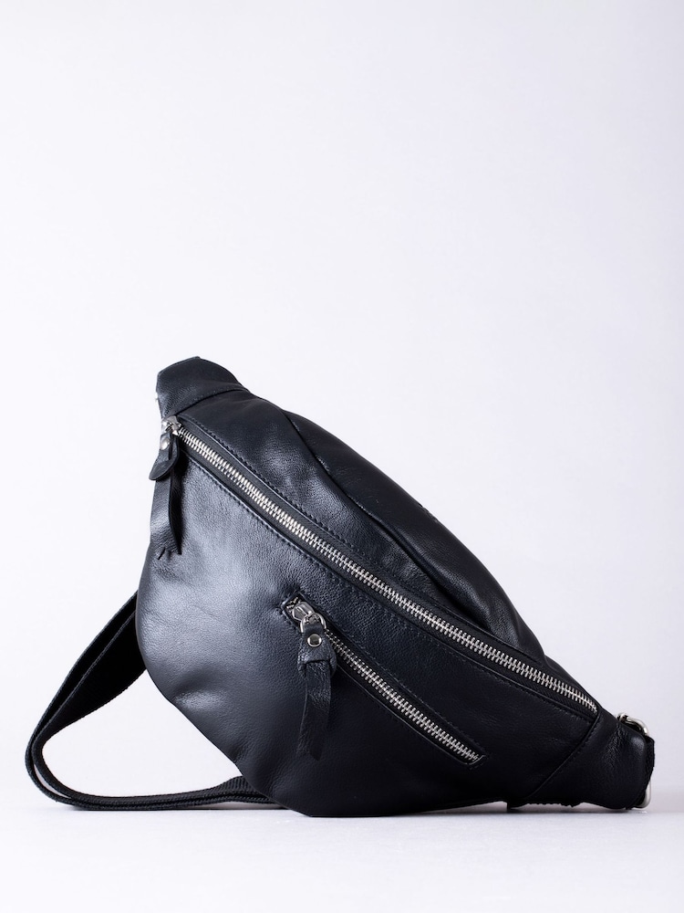 Lakeland Leather Black Tarn Sling Bag - Image 2 of 6