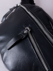 Lakeland Leather Black Tarn Sling Bag - Image 3 of 6