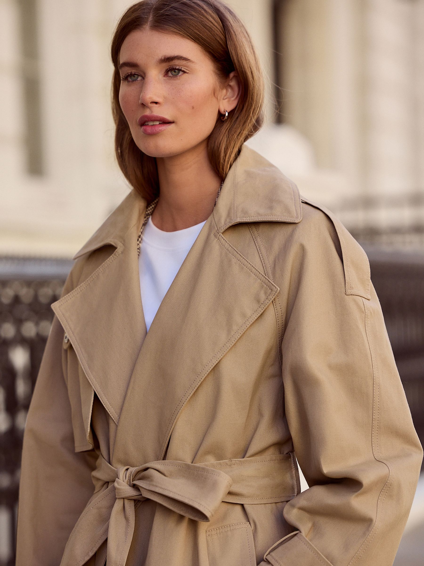 Buy Sand N. Premium Trench Coat from Next USA