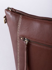 Natural - Lakeland Leather Castlerigg Cross-Body Bag - Imagem 6 de 9