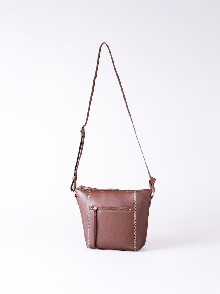 Natural - Lakeland Leather Castlerigg Cross-Body Bag - Imagem 9 de 9