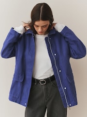 Blue Cotton Chore Jacket - Image 2 of 9
