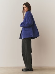 Blue Cotton Chore Jacket - Image 4 of 9