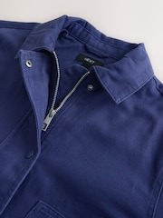 Blue Cotton Chore Jacket - Image 8 of 9
