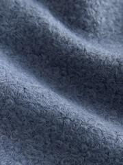 Blue Coatigan Bomber Jacket - Image 3 of 4