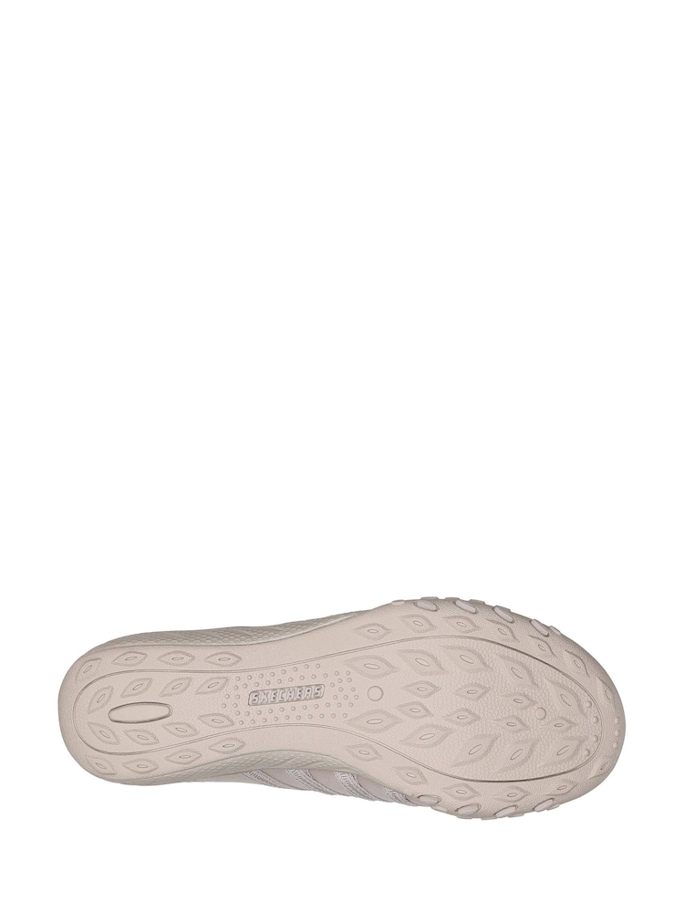 Gris - Zapatillas de deporte transpirables y antideslizantes sin cierres de corte ancho Breathe Easy Roll de Skechers - Imagen 3 de 3 Gris - Zapatillas de deporte transpirables y antideslizantes sin cierres de corte ancho Breathe Easy Roll de Skechers - Imagen 3 de 3