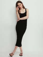 The Set 2 Pack Knitted Sparkle Effect Sleeveless Maxi Dress - Bild 3 von 6