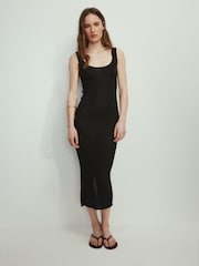 The Set 2 Pack Knitted Sparkle Effect Sleeveless Maxi Dress - Bild 4 von 6