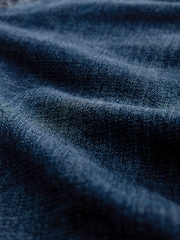 دنيم أزرق داكن - بنطلون جينز Bootcut بخصر متوسط - صورة 10 من 10