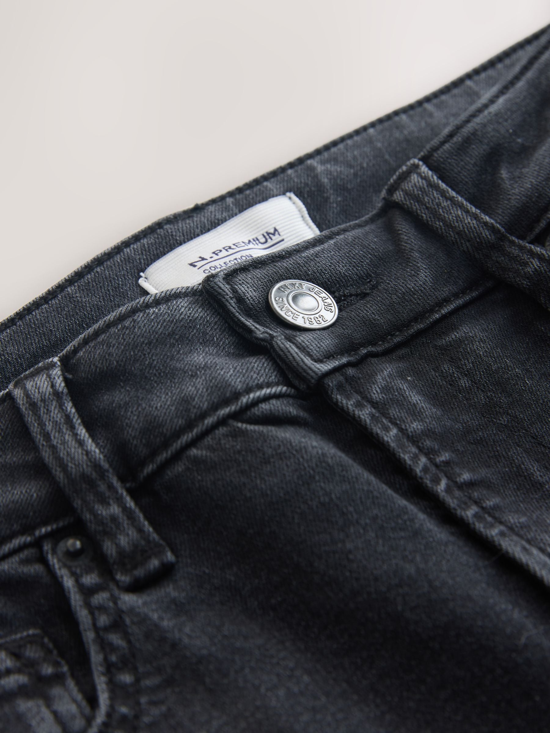 Buy Black N. Premium Authentic Blend Skinny Jeans from the Next UK