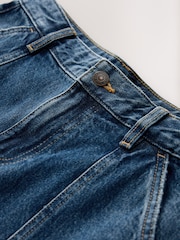 Dark Blue Ankle Straight Leg Carpenter Jeans - Image 2 of 3