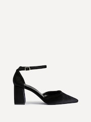 Linzi Black Glam Classic Pointed Court Heels - Image 2 of 5