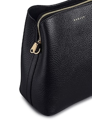 Radley Small Dukes Place Compartment Cross-Body Black Bag - Image 3 of 4