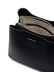 Radley Small Dukes Place Compartment Cross-Body Black Bag - Image 4 of 4