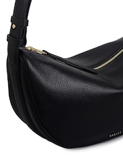 Radley Medium Dukes Place Ziptop Black Sling Bag - Image 3 of 4