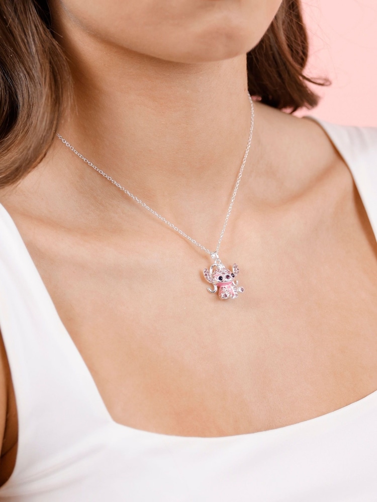 Peers Hardy Silver Tone Angel Stone Set Pendant Necklace - Image 2 of 4 Peers Hardy Silver Tone Angel Stone Set Pendant Necklace - Image 2 of 4