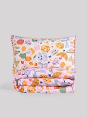 Roller Disco Cotton Duvet Cover and Pillowcase Set - Image 2 of 3