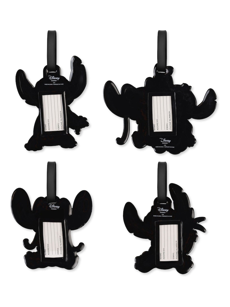 Peers Hardy Blue Stitch and Angel Luggage Tag Set 4 Piece - Image 2 of 3