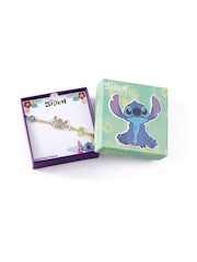 Peers Hardy Gold Tone Disney Stitch Pineapple and Flower Bracelet - Image 3 of 4