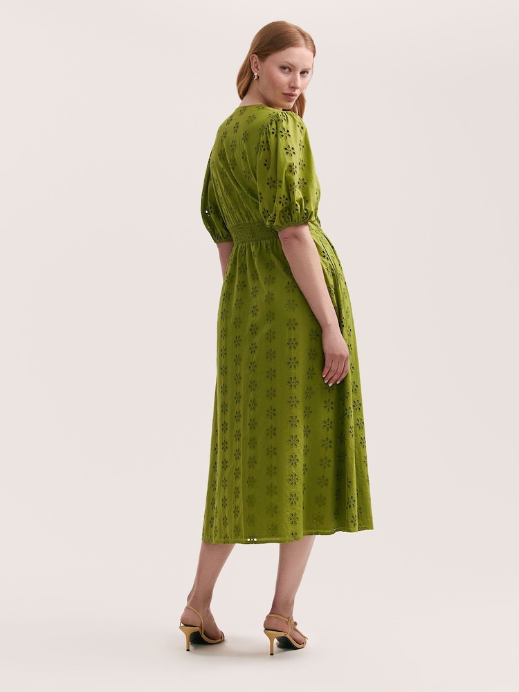 Finery Green Una Dress - Image 2 of 5