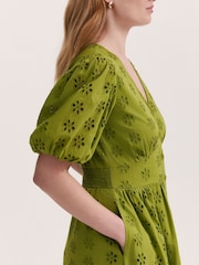 Finery Green Una Dress - Image 4 of 5