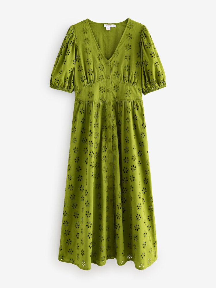 Finery Green Una Dress - Image 5 of 5