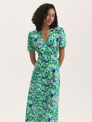 Finery Green Nieve Dress - Image 2 of 5