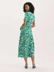 Finery Green Nieve Dress - Image 4 of 5