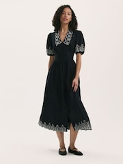 Finery Black Arianna Dress - Image 1 of 5