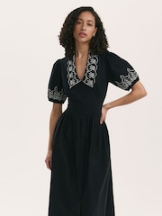 Finery Black Arianna Dress - Image 3 of 5