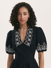 Finery Black Arianna Dress - Image 4 of 5