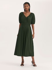Finery Green Piper Dress - Image 1 of 4