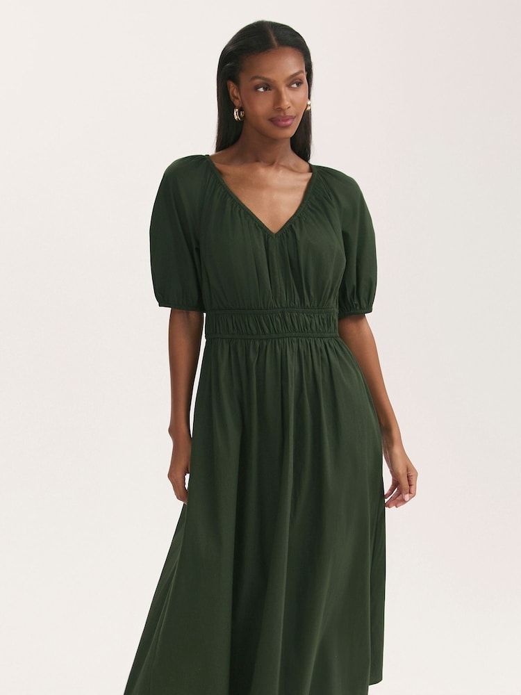 Finery Green Piper Dress - Image 2 of 4