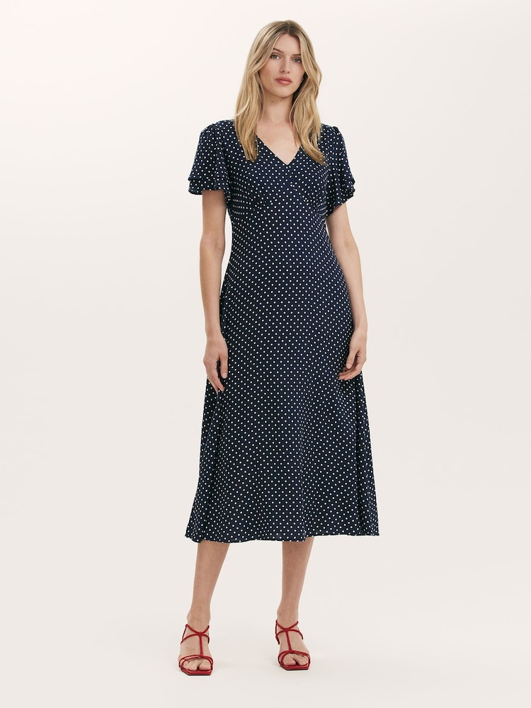 Finery Blue Saskia Dress - Image 1 of 4