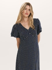 Finery Blue Saskia Dress - Image 3 of 4