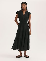 Finery Black Jude Dress - Image 1 of 5