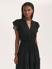 Finery Black Jude Dress - Image 3 of 5