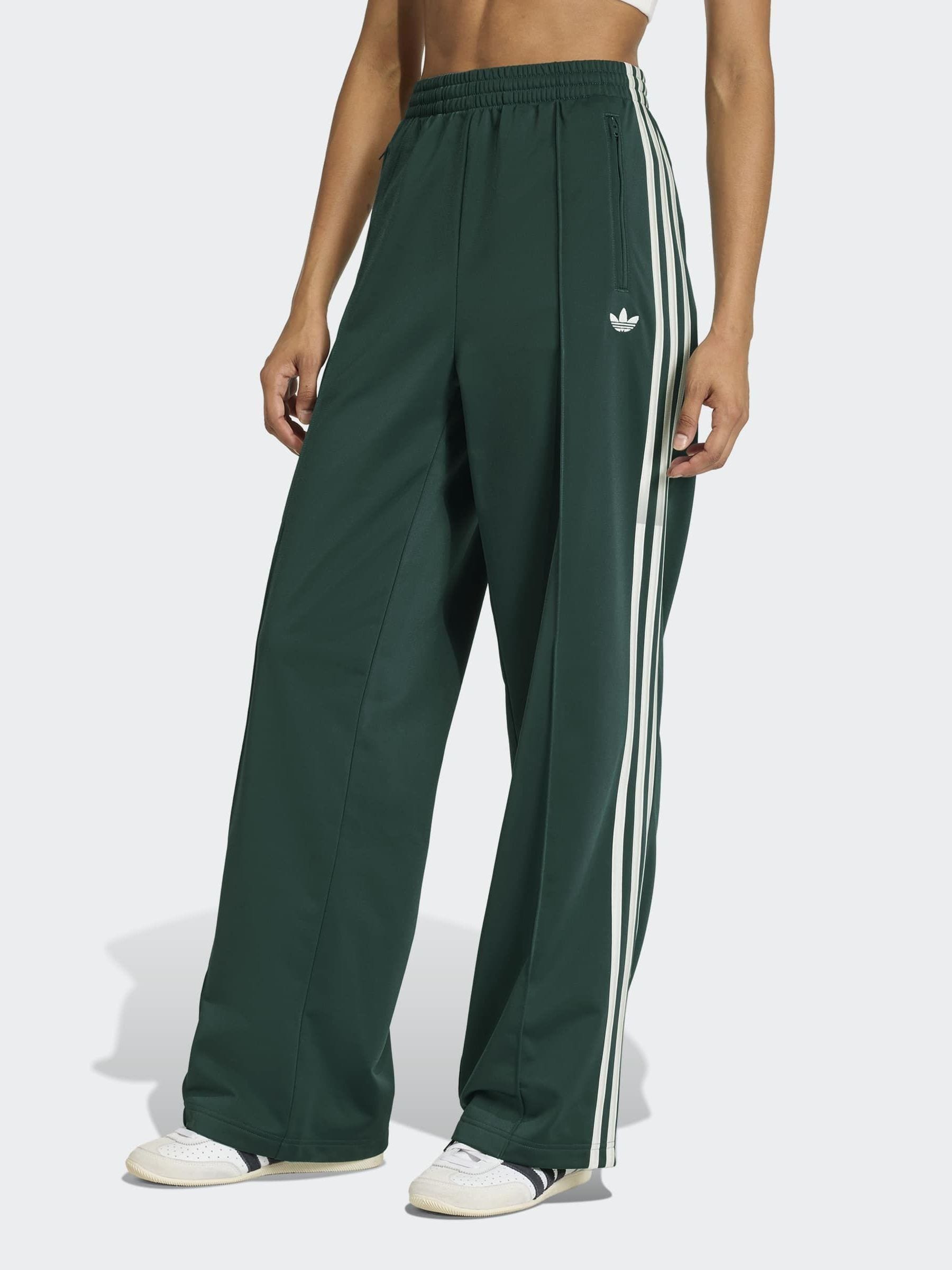 Buy adidas Originals Green/White Firebird Loose Trousers from Next USA