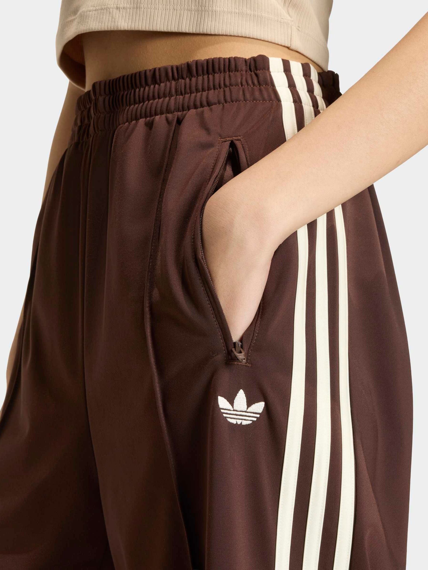 Buy adidas Originals Brown/Cream Firebird Loose Trousers from Next USA