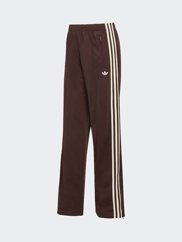 adidas Originals Brown/Cream Firebird Loose Trousers - Image 6 of 6