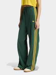 adidas Originals Green Firebird Loose Trousers - Image 1 of 6