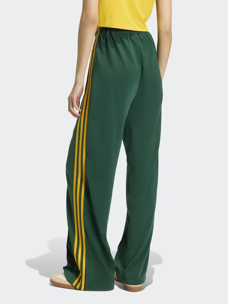 adidas Originals Green Firebird Loose Trousers - Image 2 of 6